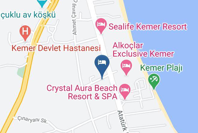 Kemer - Magic Dream Resort Hotel Maps