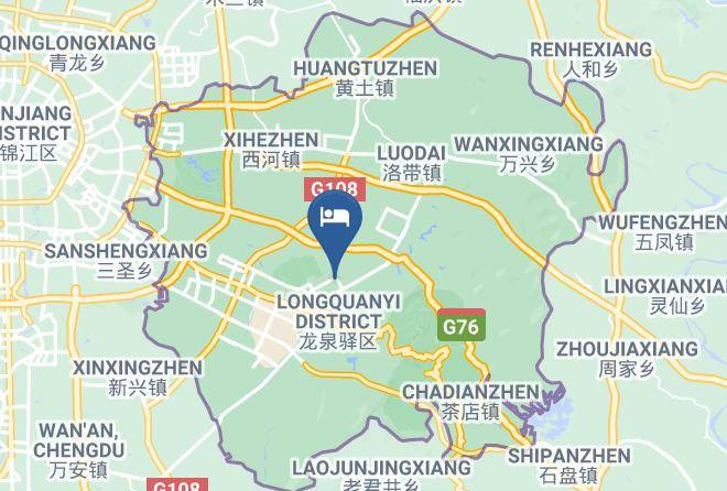 Chengdu - Magic Live Markt Hotel Maps