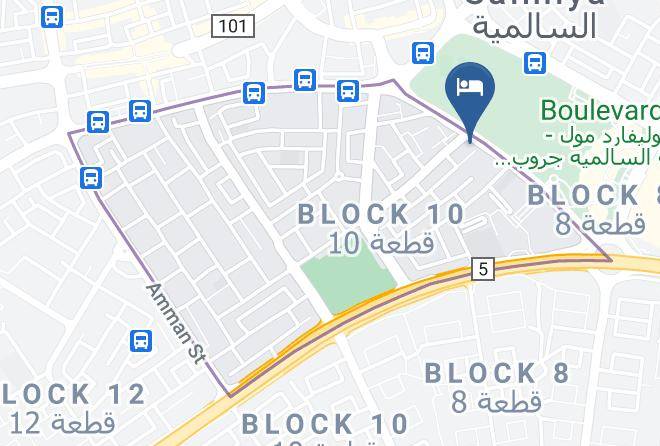 Al Salmiyah - Magic Suite Boulevard Salmiya Maps