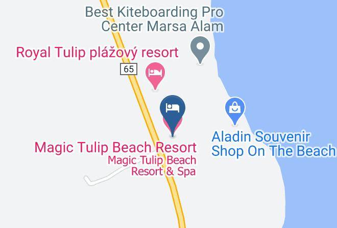 Marsa Alam - Magic Tulip Beach Resort Maps