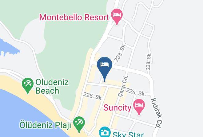 Fethiye - Magic Tulip Hotel Restaurant Maps