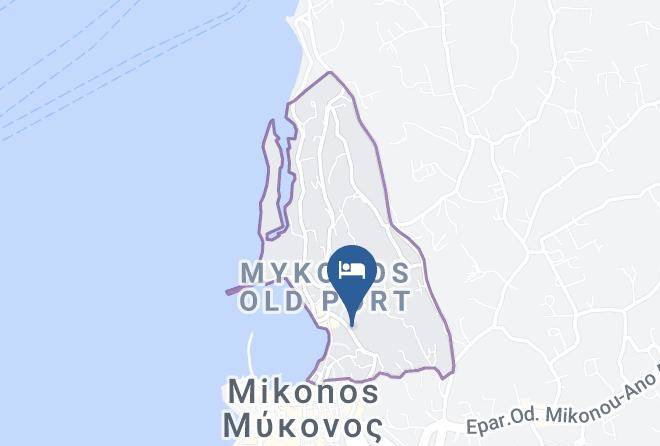 Mykonos - Magic View Suites Mykonos Maps