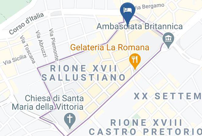 Rome - Magister Suites Maps