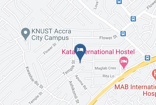 Accra - Maglab Hotel Maps