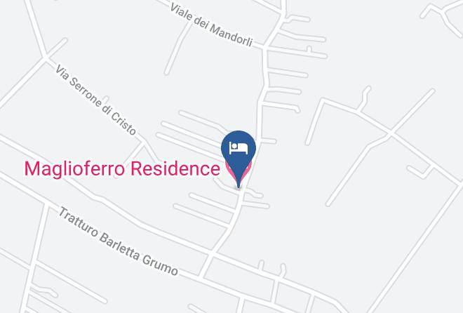 Bari - Maglioferro Residence Maps