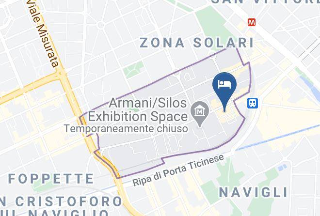 Milan - Magna Pars L' Hotel A Parfum Maps