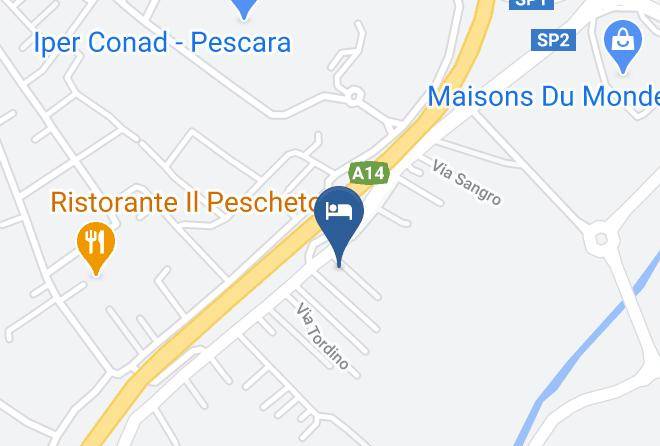 Pescara - Magnolia B&b Maps