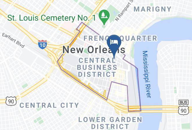 Orleans Par - Magnolia Hotel New Orleans Maps