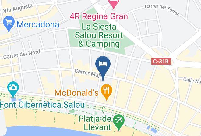 Tarragona - Magnolia Hotel Maps