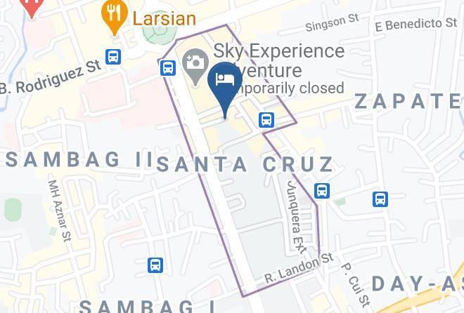 Cebu - Magnolia Pension Maps