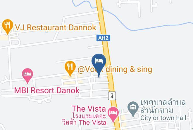 Amphoe Sadao - Magnolia Spa Dannok Maps