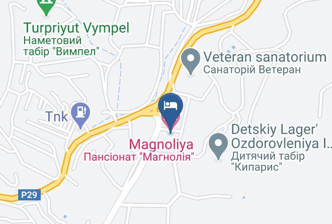 Alushta - Magnoliya Maps