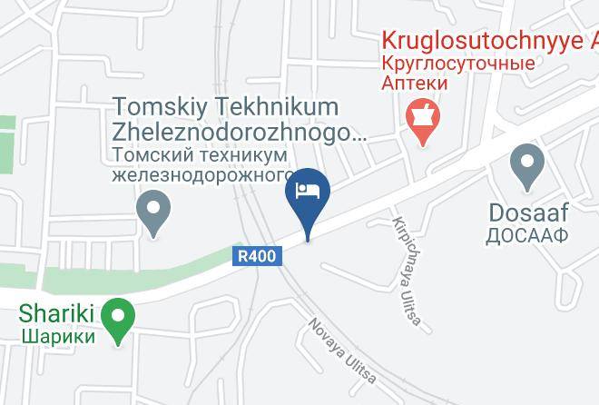 Tomsk - Magnoliya Gostinichnyy Kompleks Maps