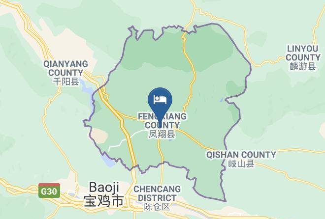 Baoji - Magnotel Maps
