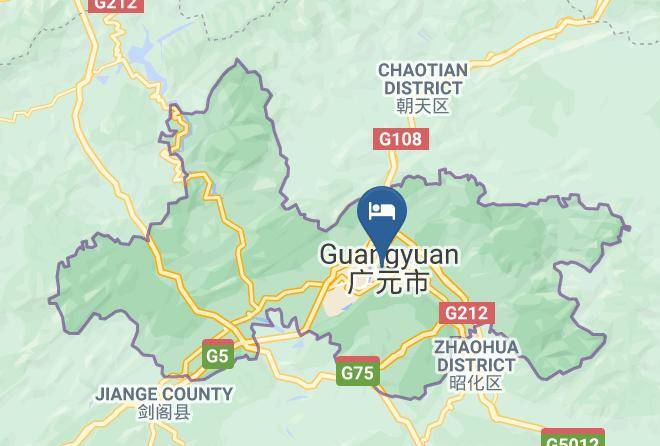 Guangyuan - Magnotel Maps