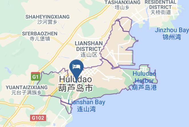 Huludao - Magnotel Hotel Maps