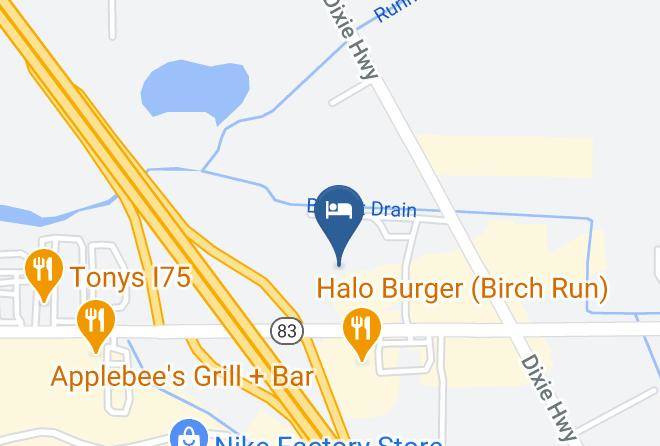 Saginaw County - Magnuson Hotel Birch Run Maps