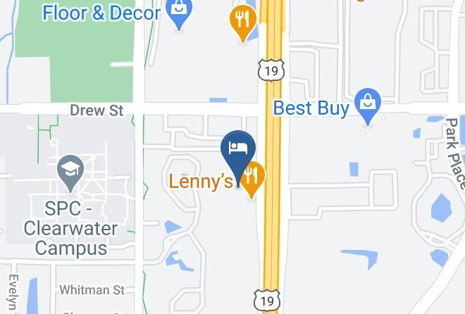 Pinellas - Terrace Garden Inn Maps