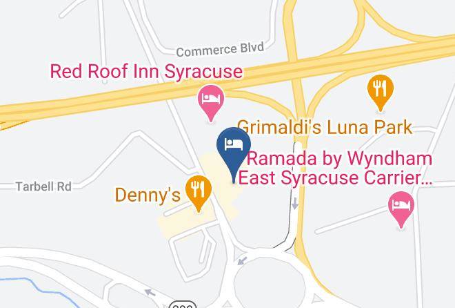 Onondaga - Magnuson Hotel East Syracuse Maps