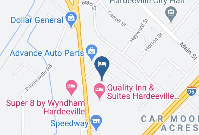 Jasper - Magnuson Hotel Hardeeville Maps
