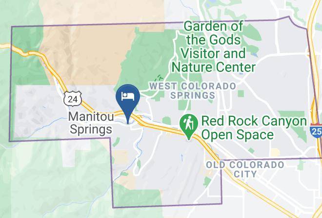 El Paso - Magnuson Hotel Manitou Springs Maps