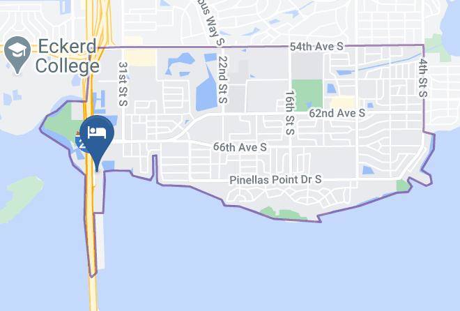 Pinellas - Magnuson Hotel Marina Cove Maps