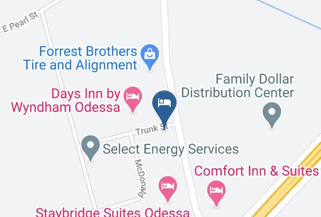 Ector - Studio 6 Odessa Maps