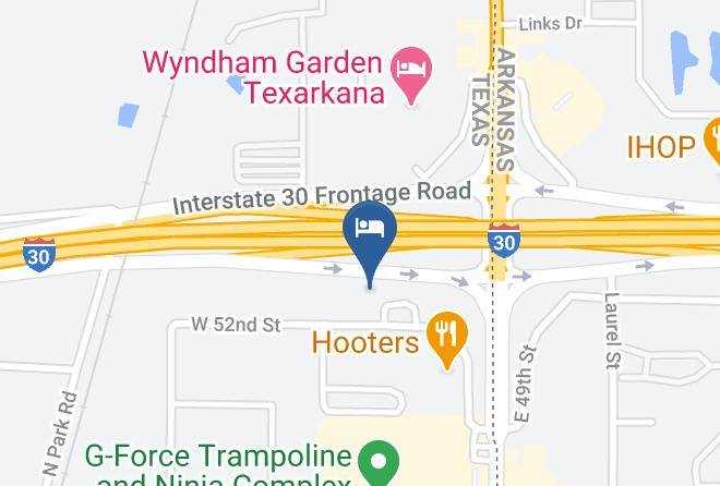 Bowie - Magnuson Hotel Texarkana Maps