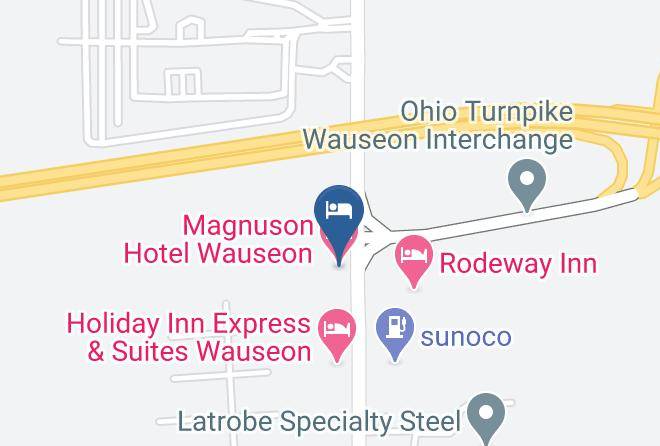 Fulton - Magnuson Hotel Wauseon Maps