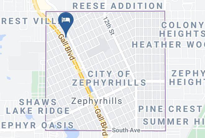 Pasco - Magnuson Hotel Zephyrhills Maps