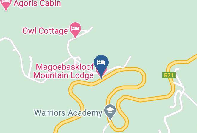 Mopani - Magoebaskloof Mountain Lodge Maps