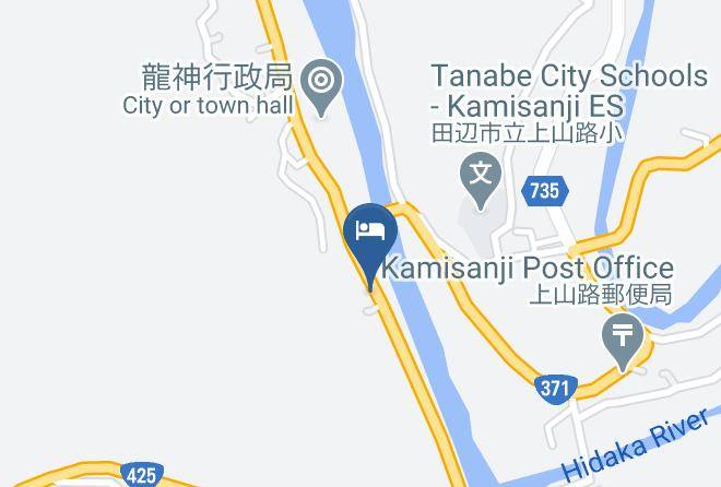 Tanabe City - Magokoro No Yado Marui Ryokan Maps