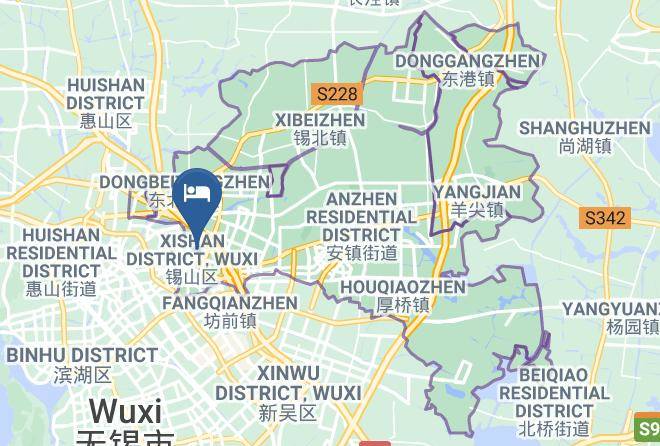 Wuxi - Magpie Hotel Maps