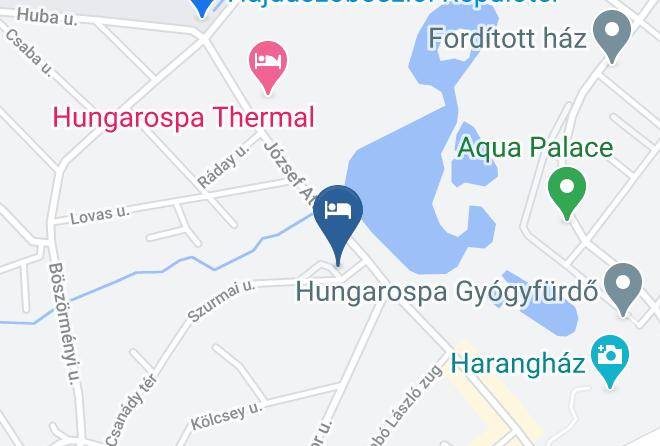 Hajduszoboszlo - Magyar Panzio Maps