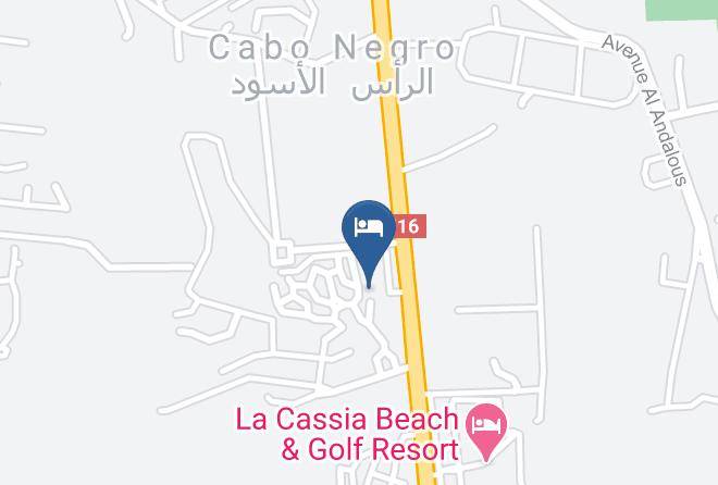 Tangier Tetouan - Maha Beach Resort Maps