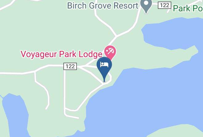 Mahaffey's Moosehorn Resort Map