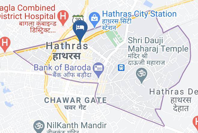 Hathras - Mahak Hotel & Restaurants Maps
