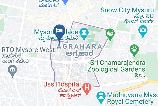 Mysore - Mahalakshmi Comforts Maps