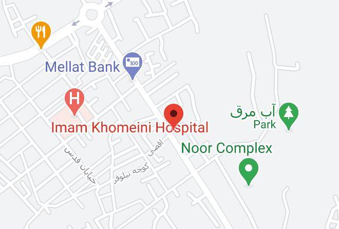 Mahallat Hotel Aghsa Map