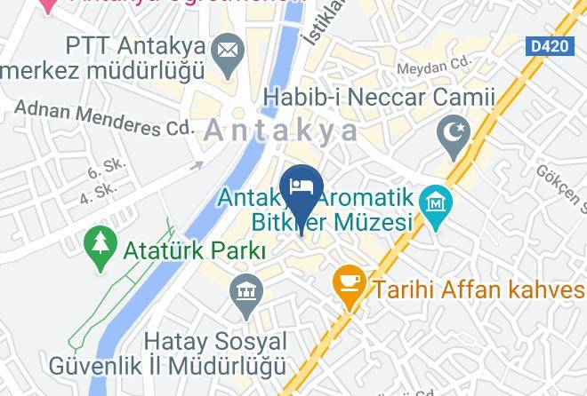 Antakya - Mahallem Hotel Maps