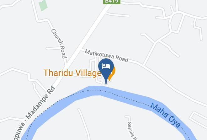 Kurunegala - Mahaoya Green Resort Maps