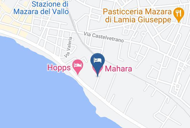 Trapani - Mahara Hotel Maps