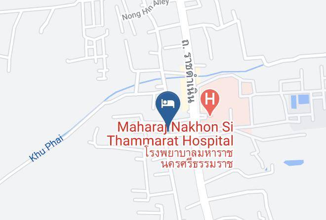 Amphoe Phra Phrom - Maharaj Grand Nakhonsithammarat Maps