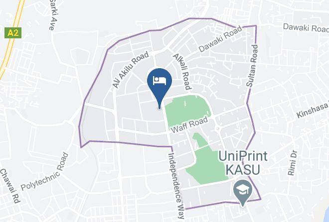 Kaduna - Maharaja Hotel Maps