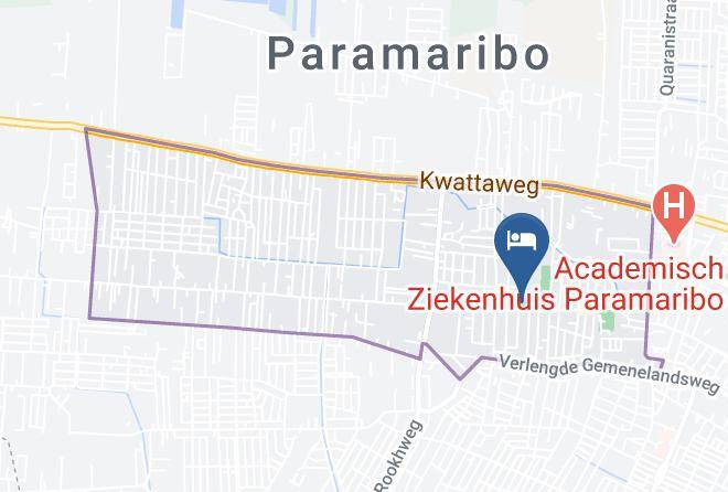 Centrum Paramaribo - Maharaja Palace Maps