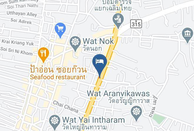 Mueang Chonburi District - Mahatai Pattaya Hotel & Convention Maps