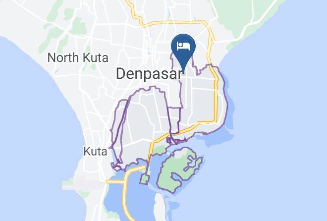Denpasar - Mahatma Residence Maps