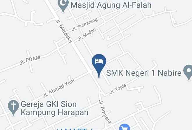 Nabire Regency - Mahavira Hotel Maps