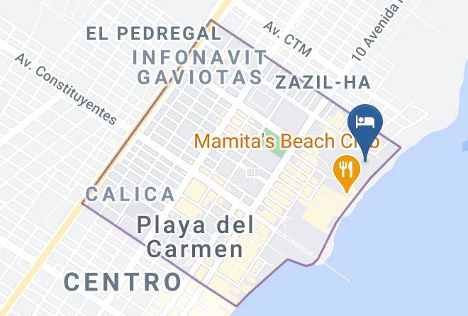 Solidaridad - Mahekal Beach Resort Maps