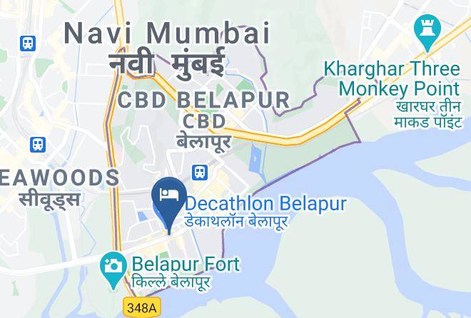 Navi Mumbai - Manisha Fine Dining Bar Maps